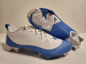 Mens Size 14 Wide UNC Tar Heels Jordan Vapor Edge Speed PE Football Cleats New